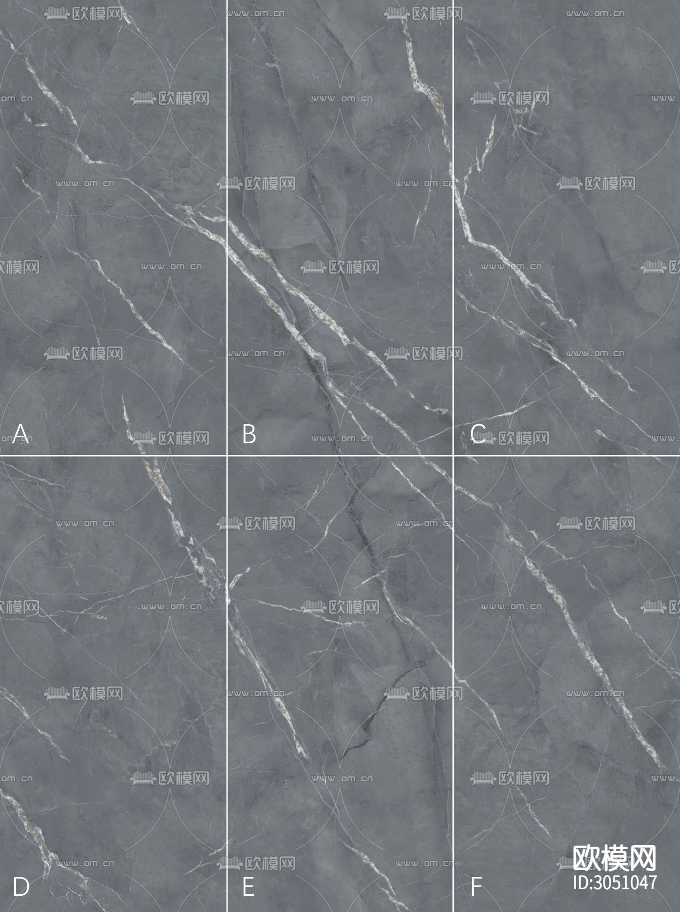 深灰色连纹大理石瓷砖贴图下载