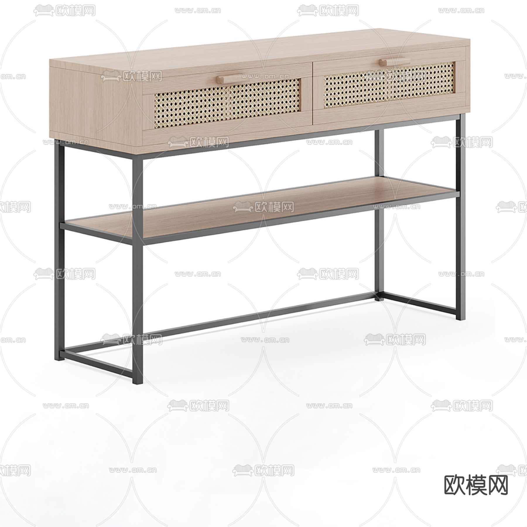 书桌 写字台3d模型下载