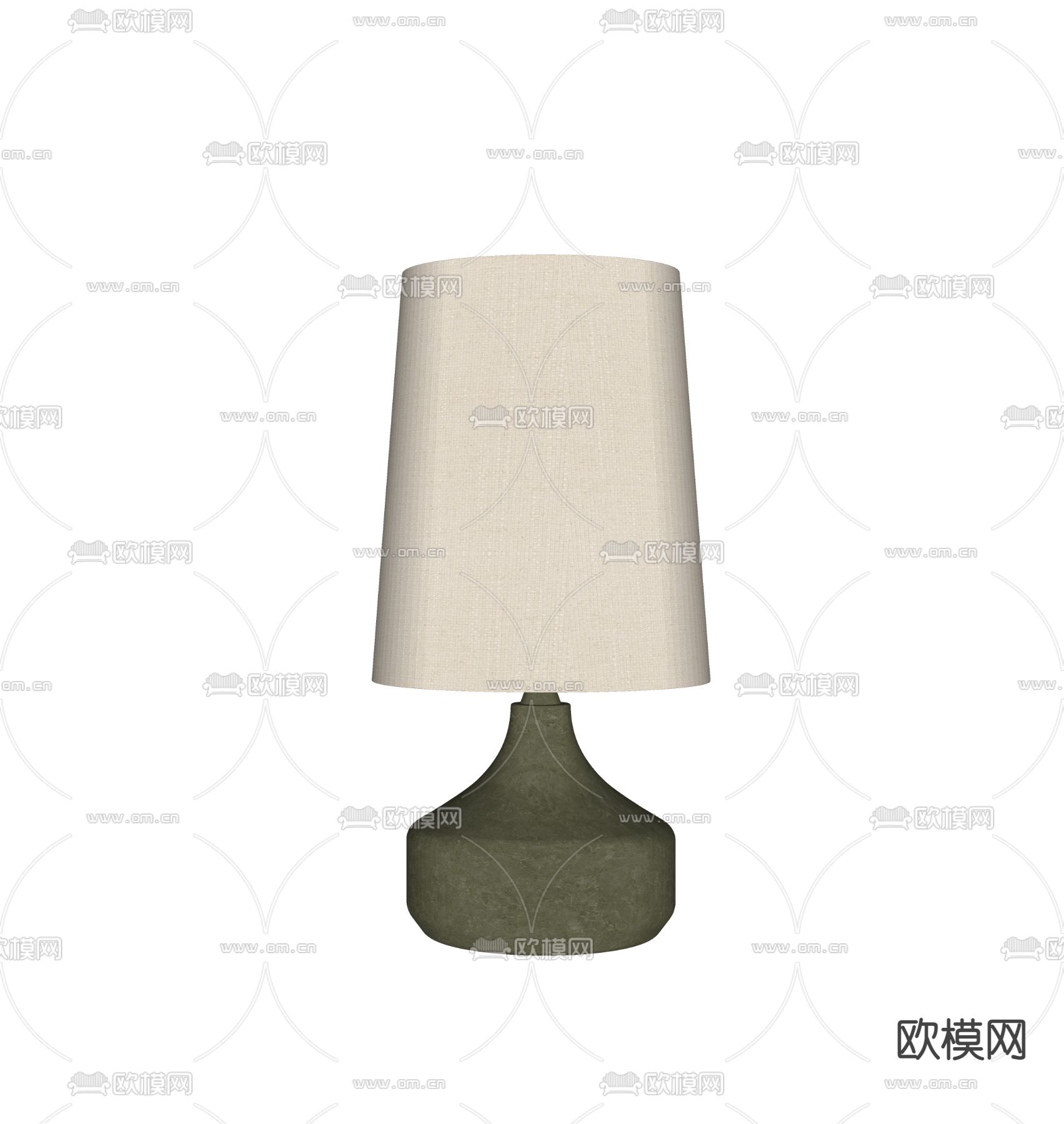 Poliform 台灯su模型下载（渲染图1）