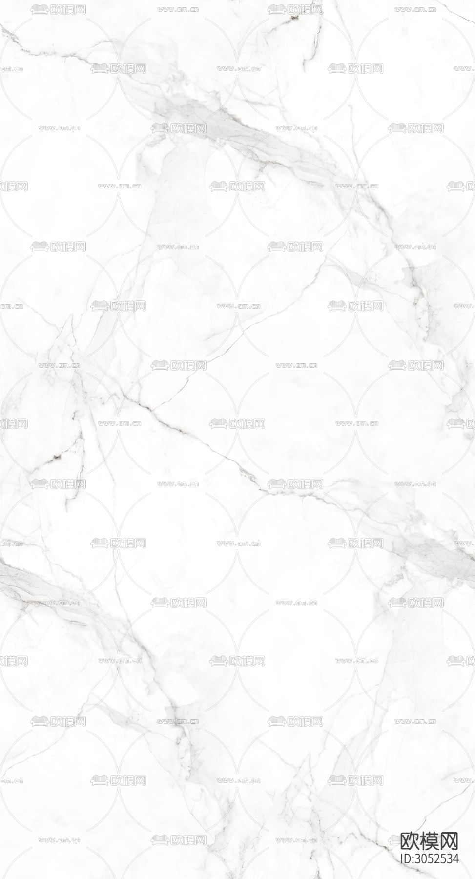 奢石大理石 鱼肚白花纹瓷砖贴图下载（渲染图1）