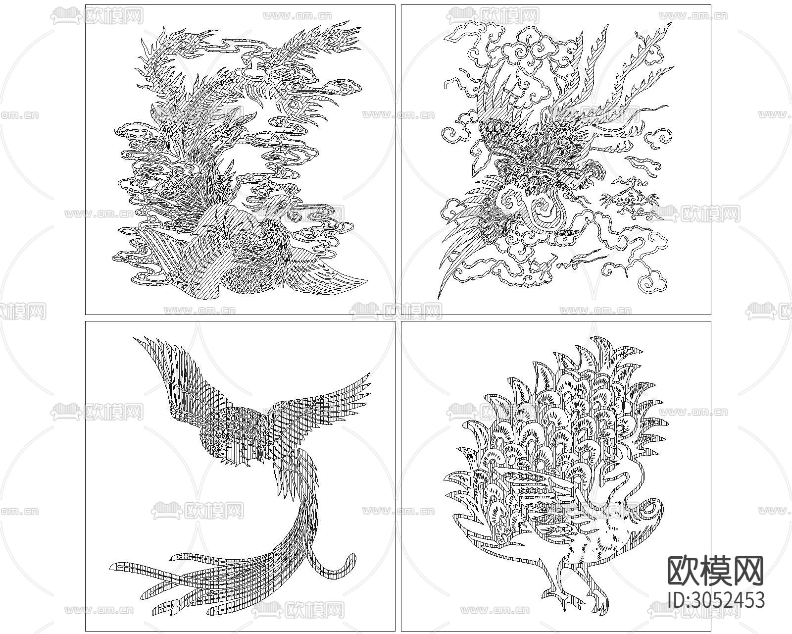 凤凰cad图库下载（渲染图1）