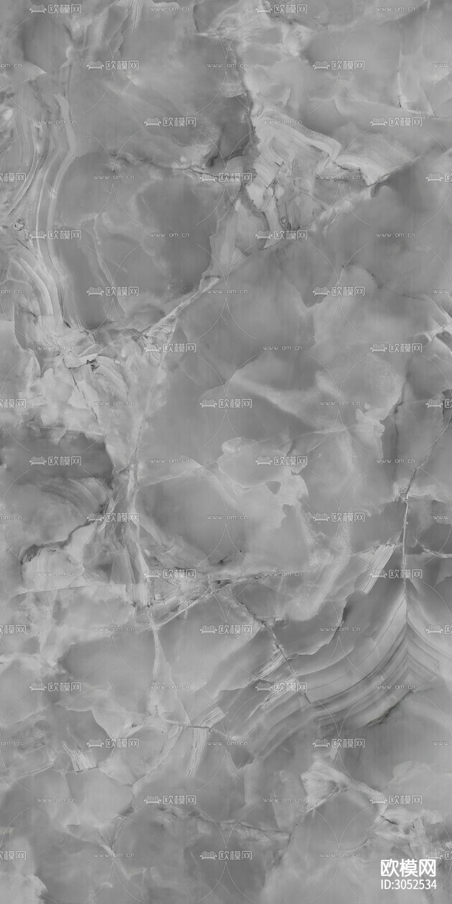 奢石大理石 鱼肚白花纹瓷砖贴图下载（渲染图2）