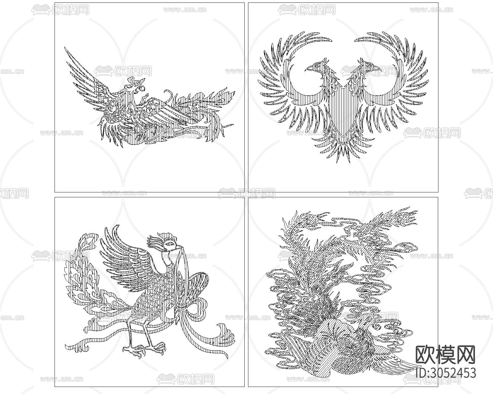 凤凰cad图库下载（渲染图5）