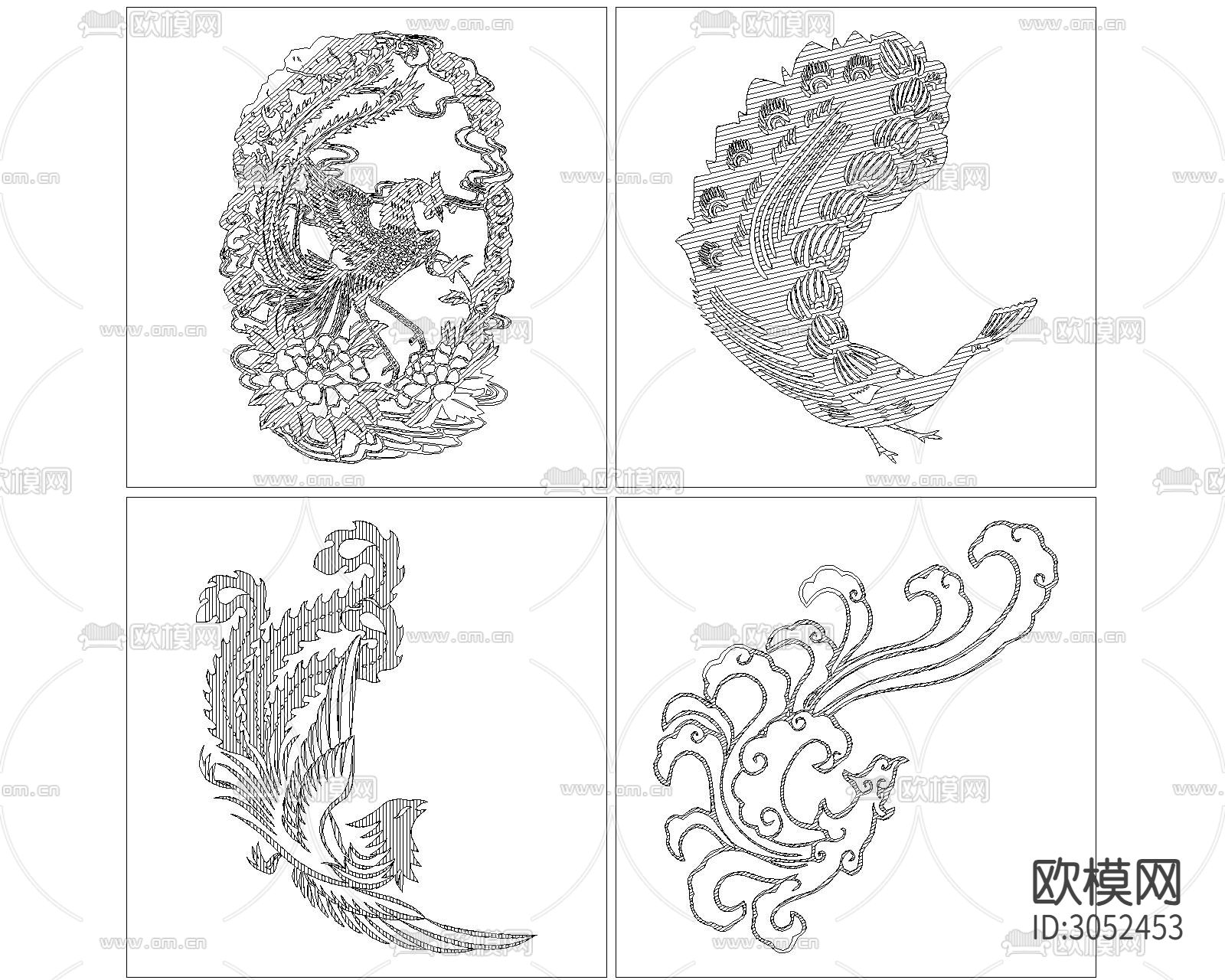 凤凰cad图库下载（渲染图4）