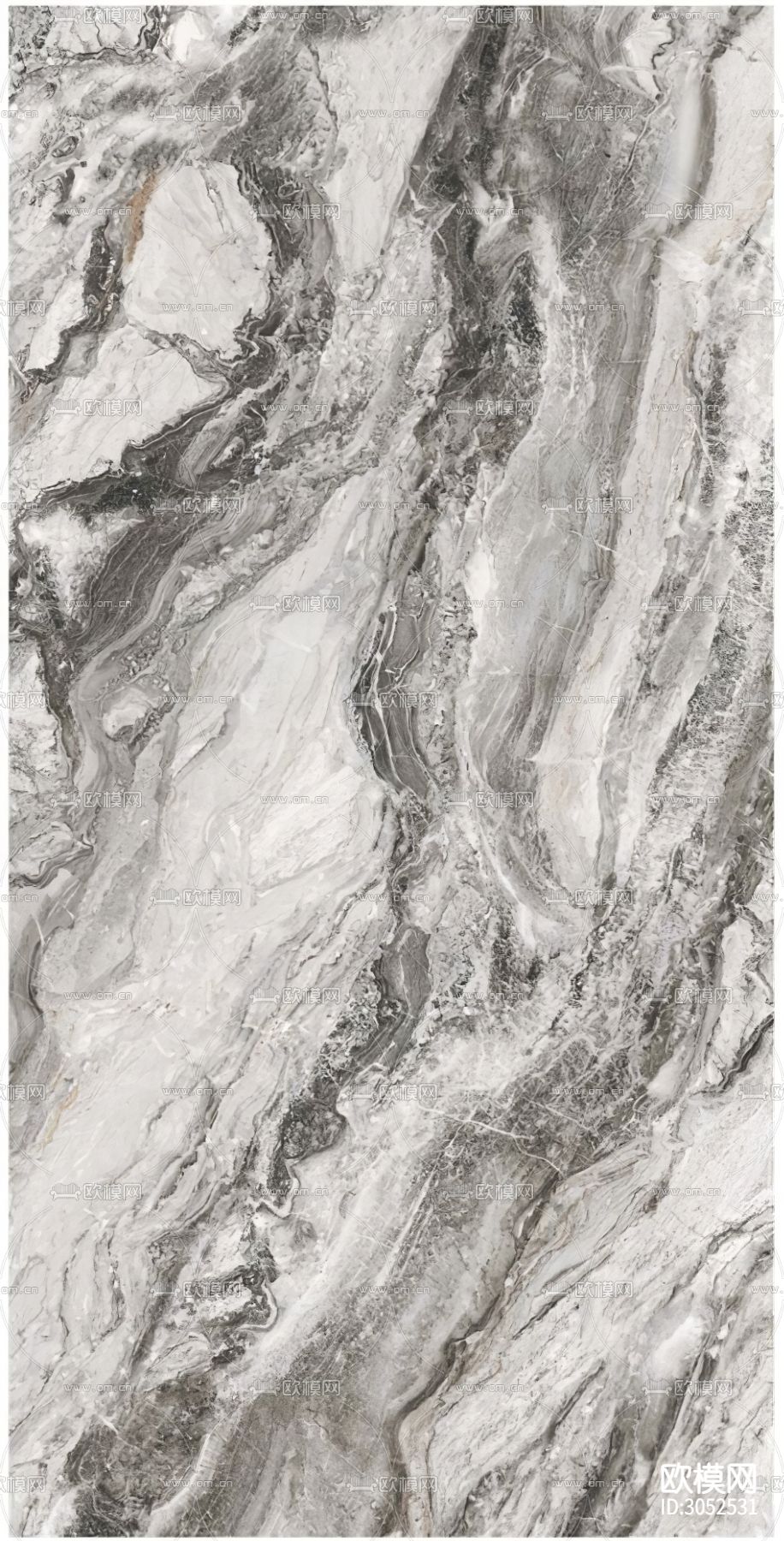 奢石大理石 宝格丽大理石贴图下载（渲染图3）