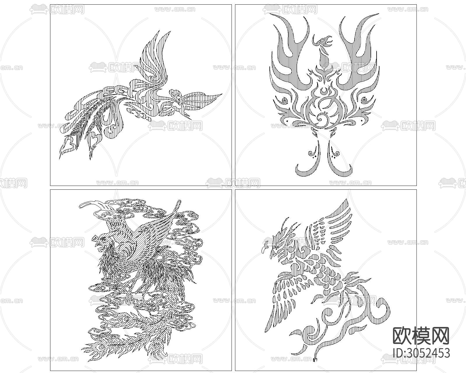 凤凰cad图库下载（渲染图3）