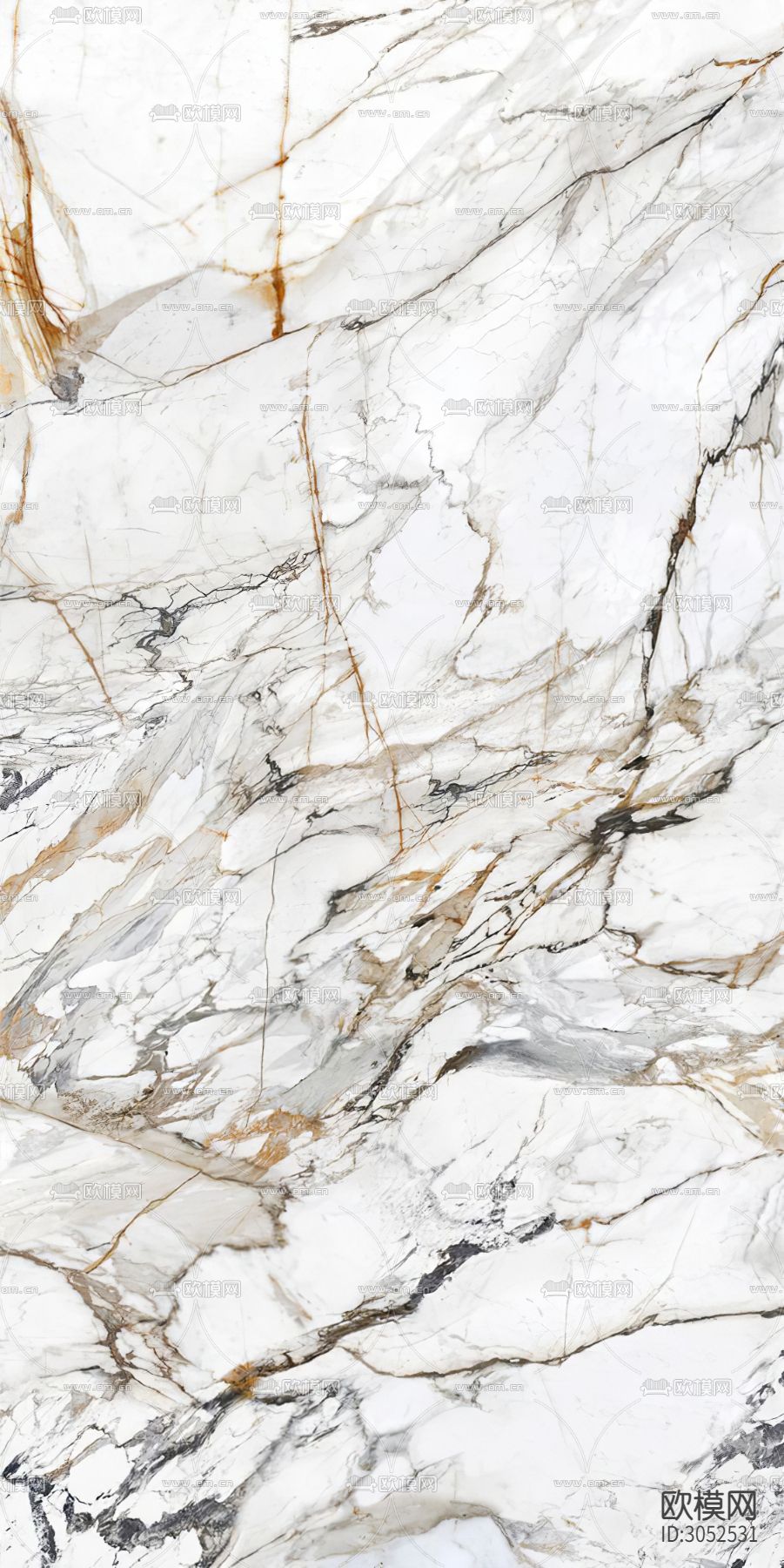 奢石大理石 宝格丽大理石贴图下载（渲染图2）