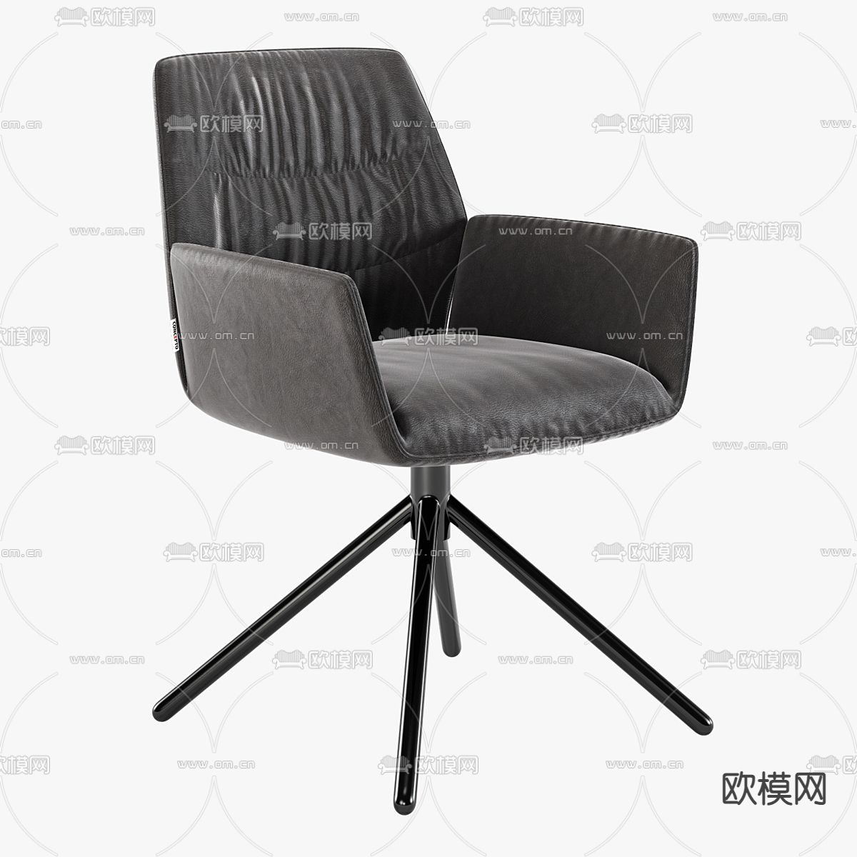 Bosron 办公椅 班前椅 职员椅3d模型下载