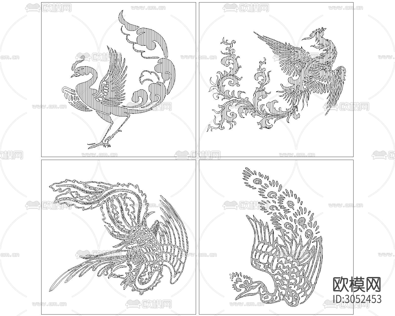 凤凰cad图库下载（渲染图2）