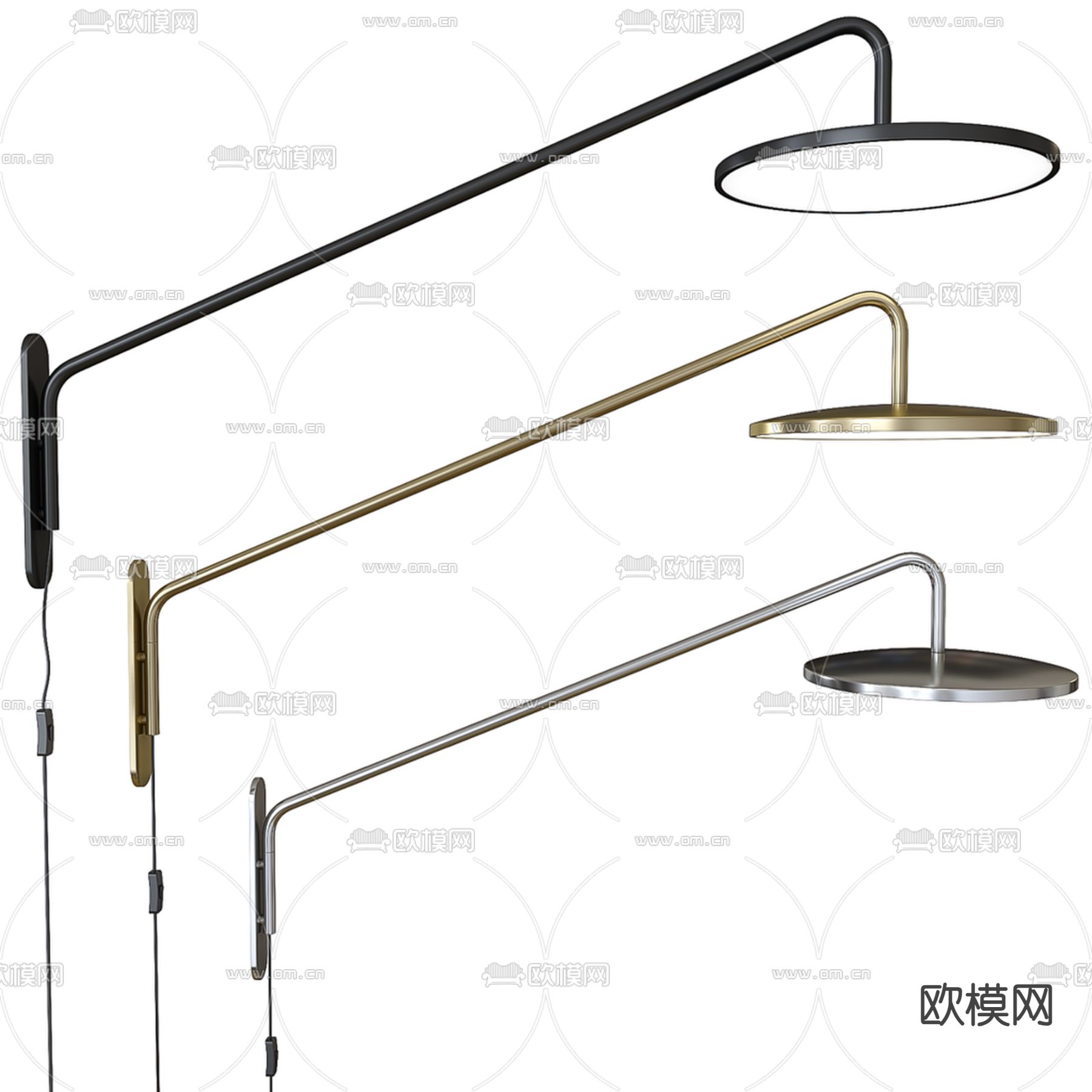 壁灯3d模型下载