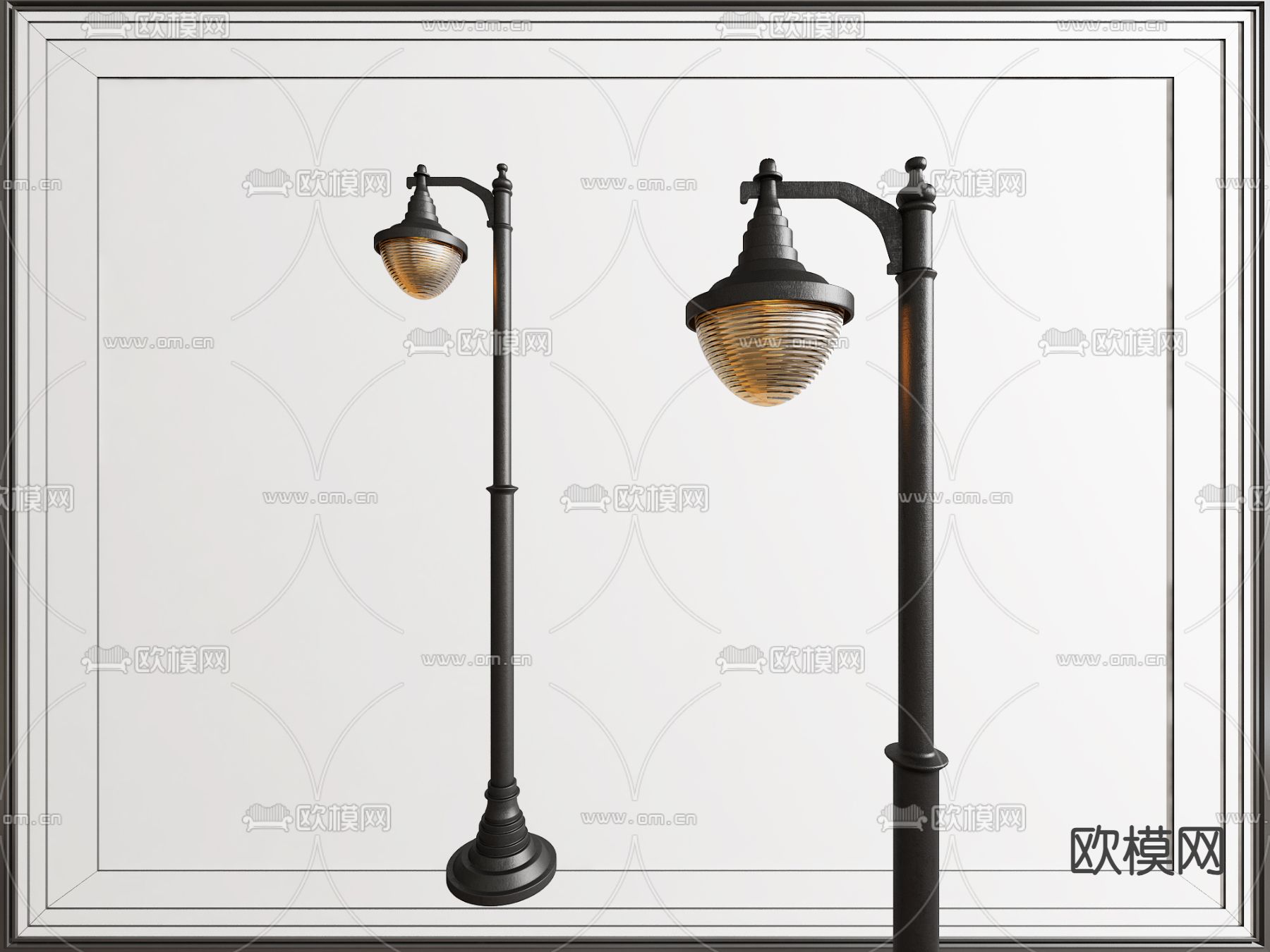 户外灯 花园灯 庭院灯 路灯3d模型下载