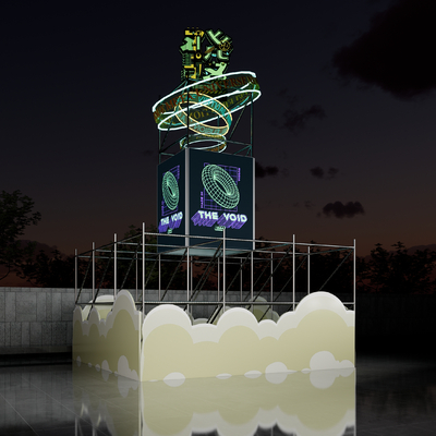 现代商业美陈su模型