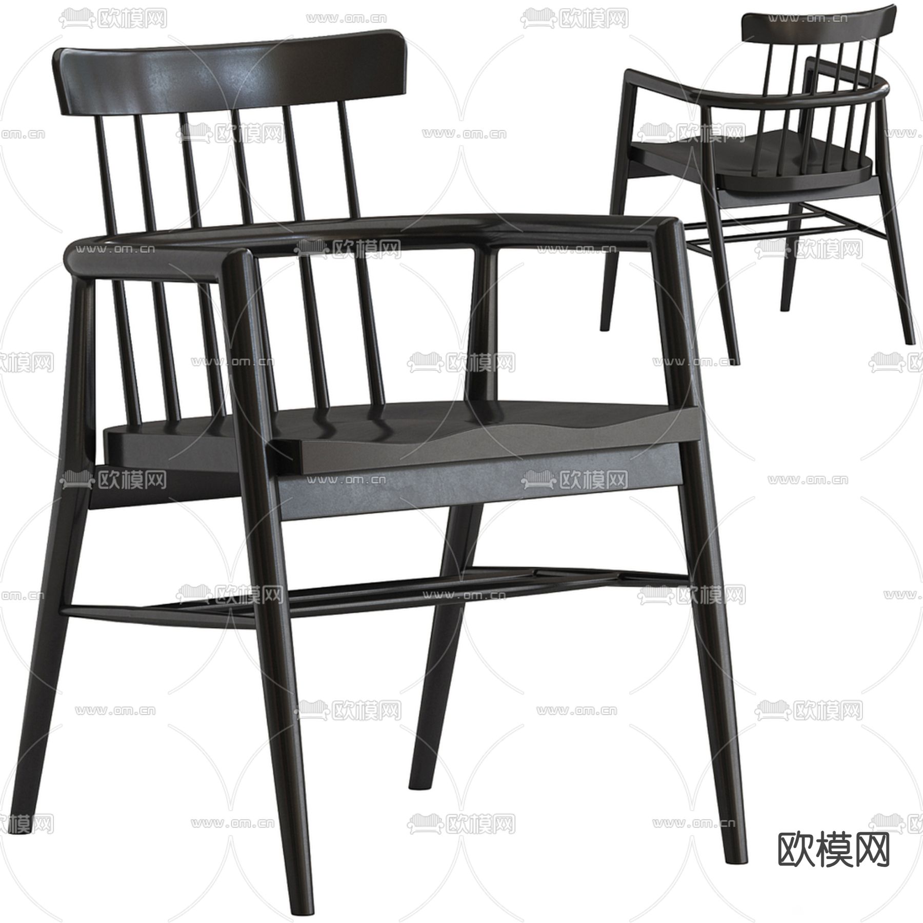 现代椅子 休闲椅3d模型下载