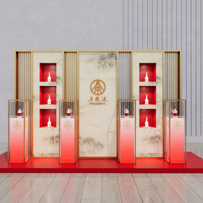 新中式商业美陈su模型