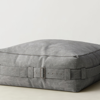  现代沙发凳 沙发垫子 脚踏su模型 