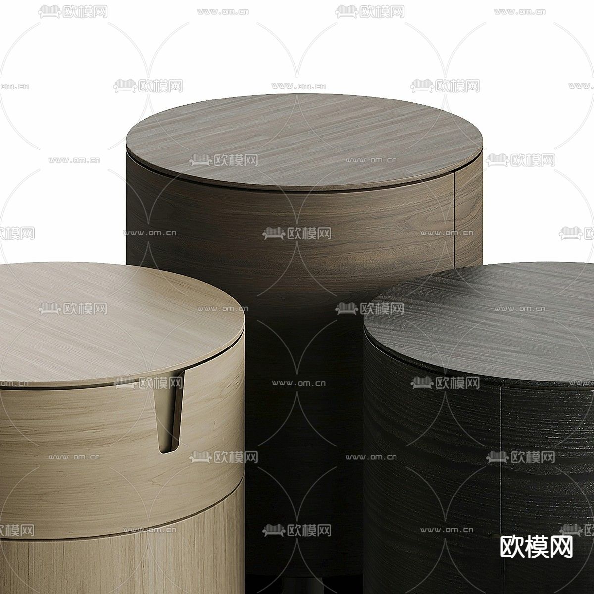 Porada Tylsa 现代电视柜 床头柜3d模型下载（渲染图5）