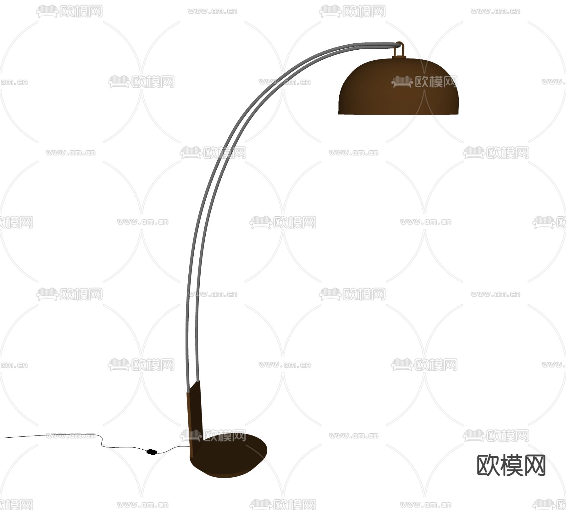 Poliform 落地灯su模型下载（渲染图1）