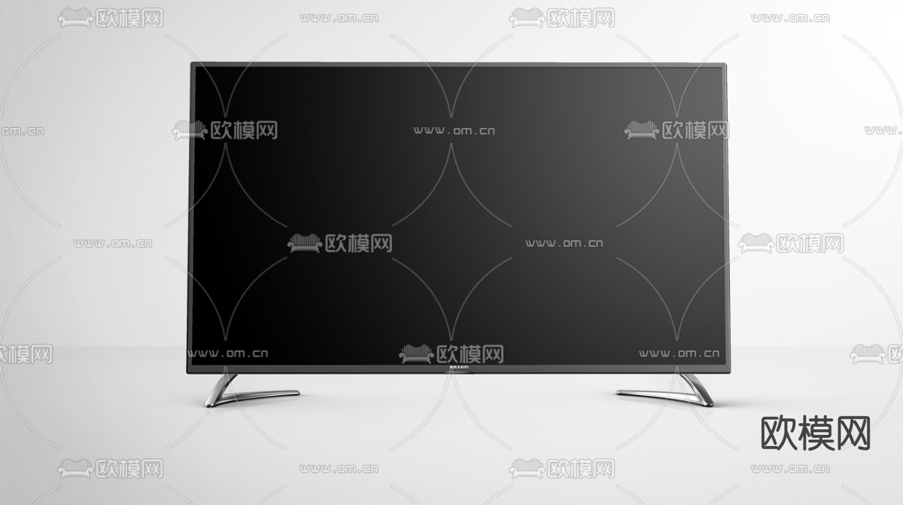 电视机 液晶电视su模型下载（渲染图1）