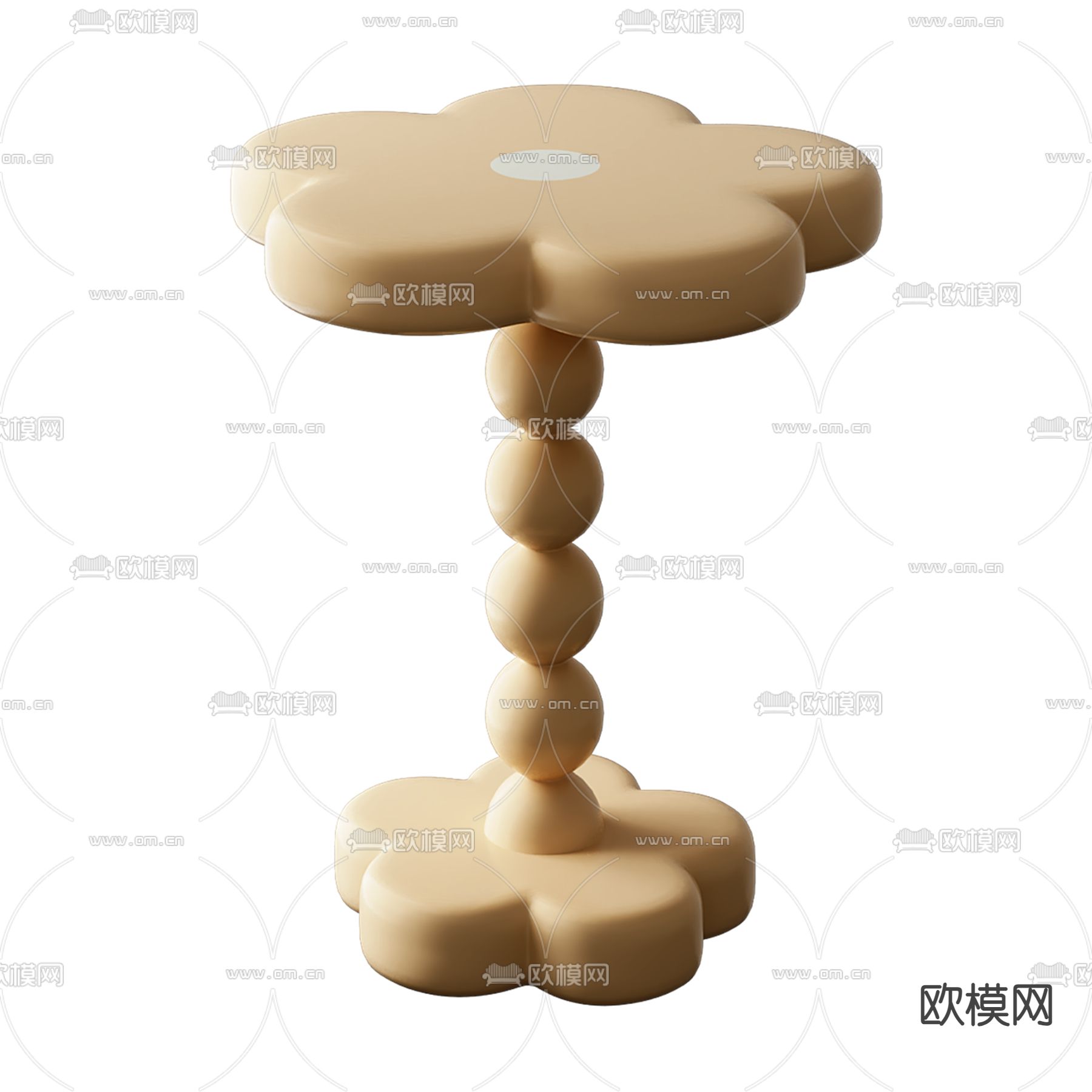 意大利 Poliform 花瓣边几 角几 桌几3d模型下载