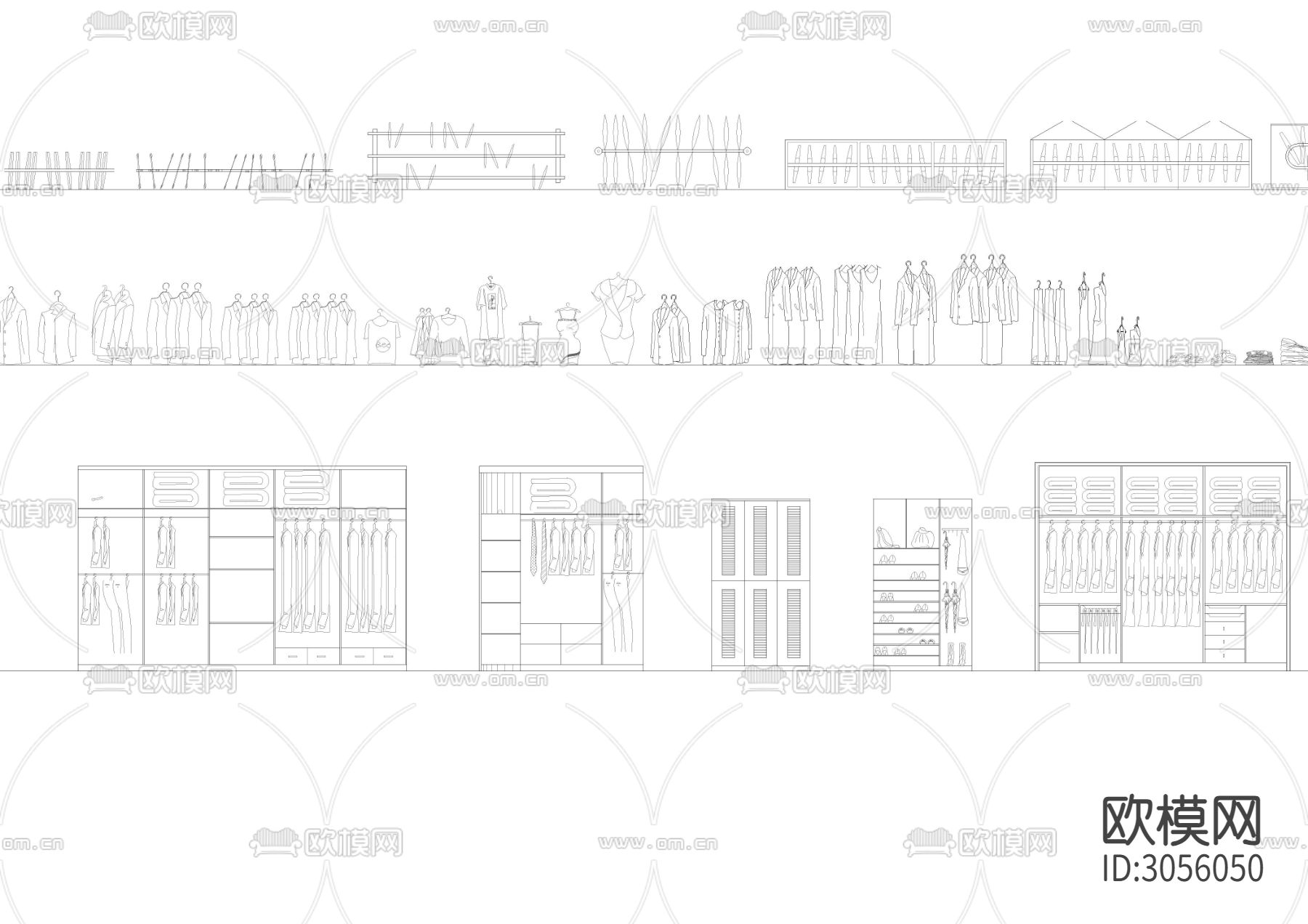 2024精品高端家具 灯具 植物等cad图库下载（渲染图7）