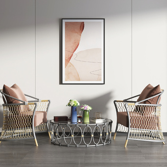 户外椅 休闲椅3d模型