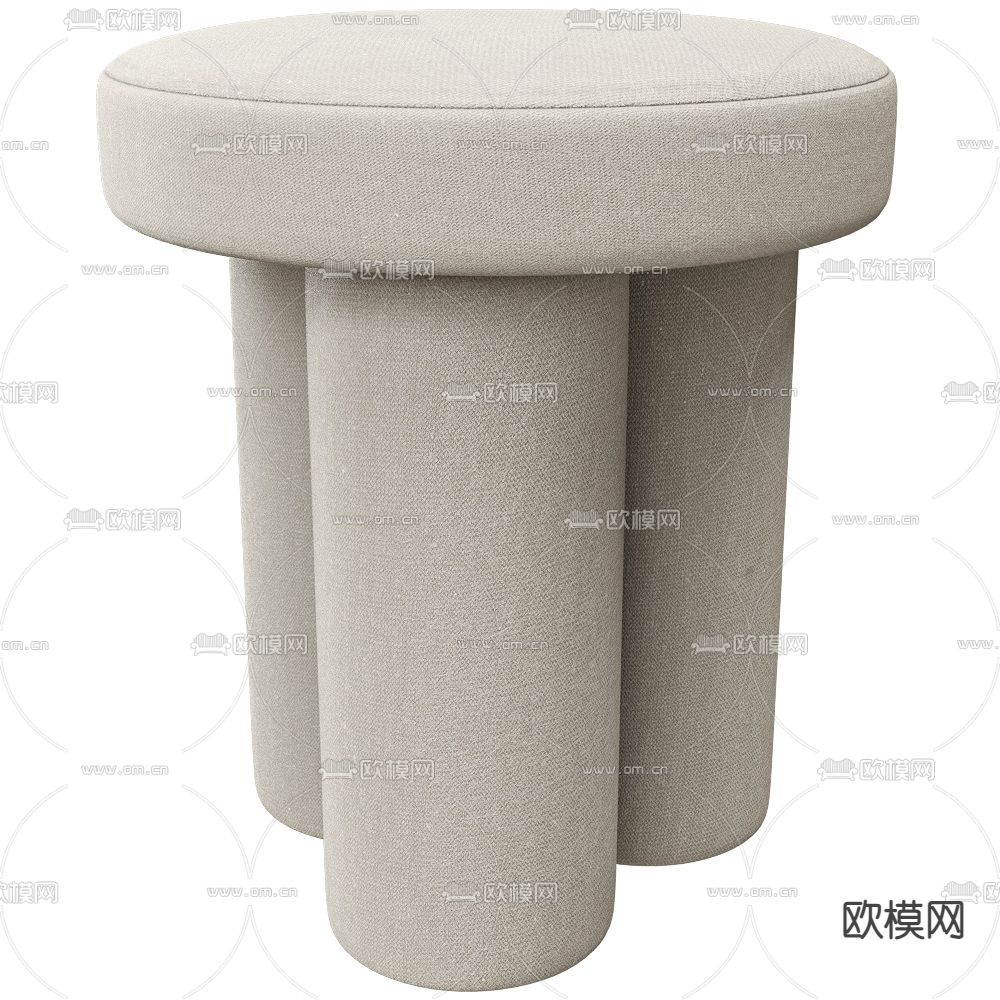凳子 沙发凳 矮凳3d模型下载