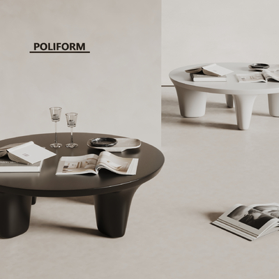  poliform 茶几su模型 