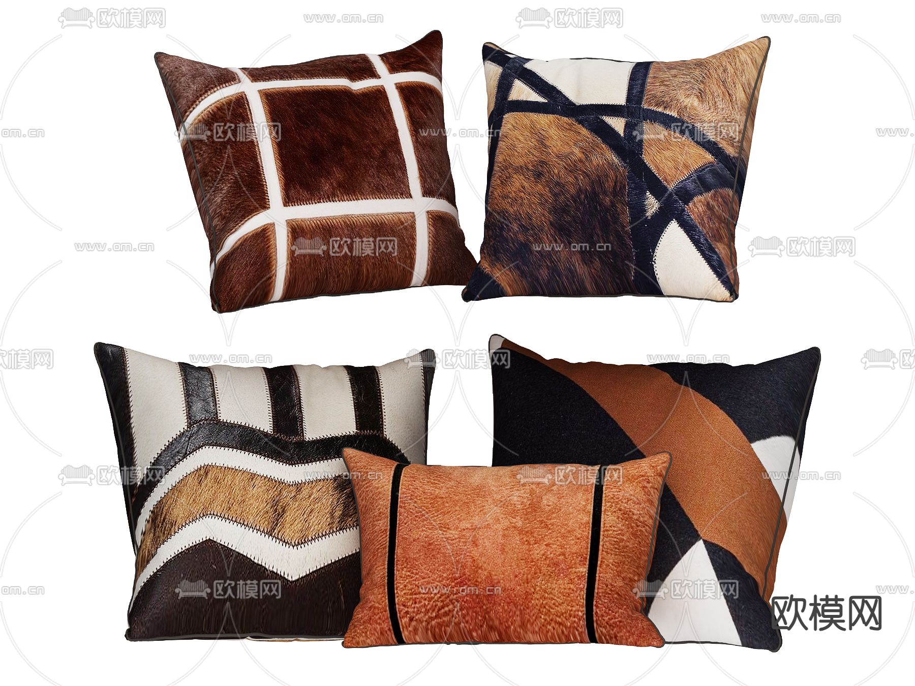 枕头 抱枕 靠枕3d模型下载