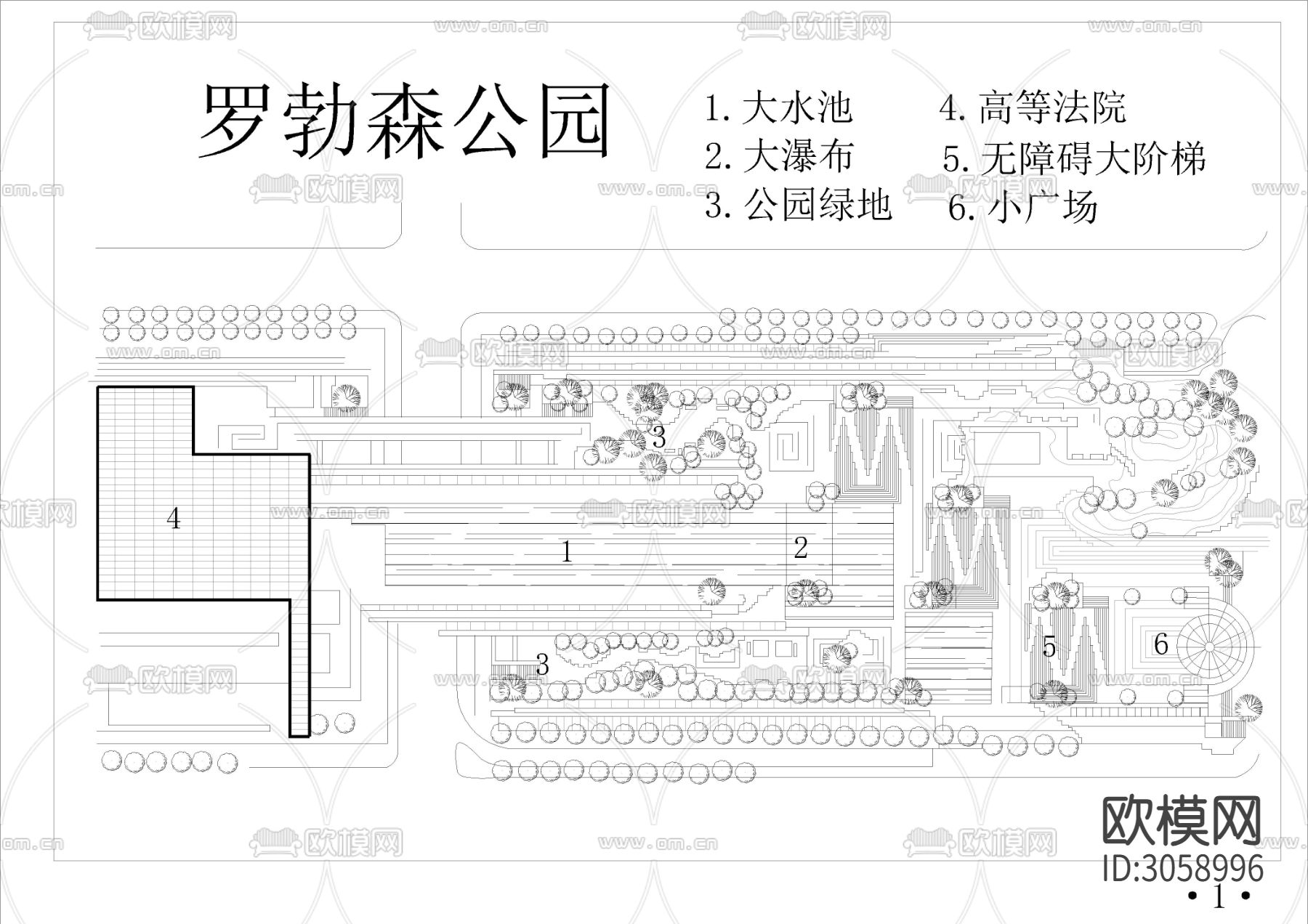 50款园林设计+凉亭cad施工图