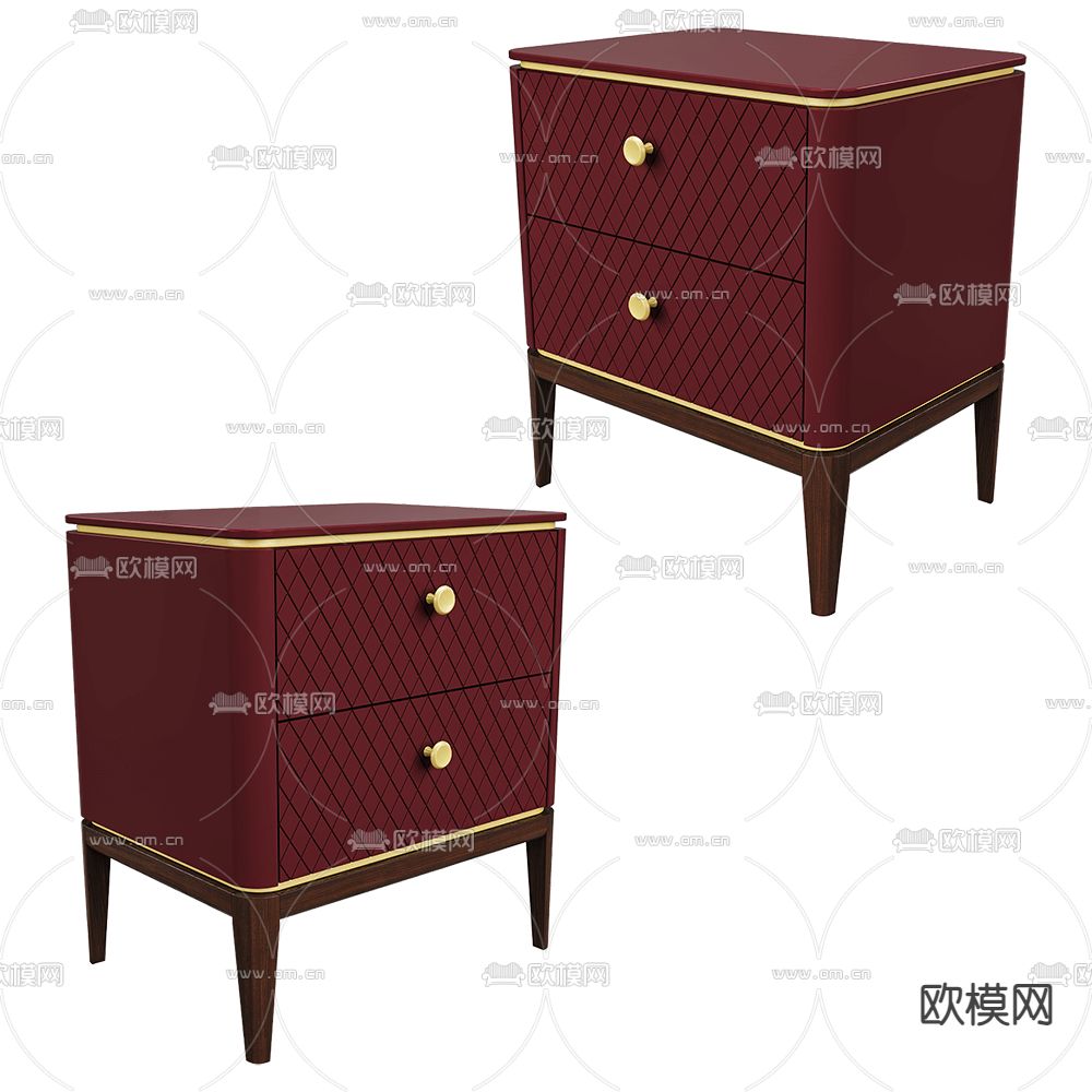 Mister 床头柜3d模型下载