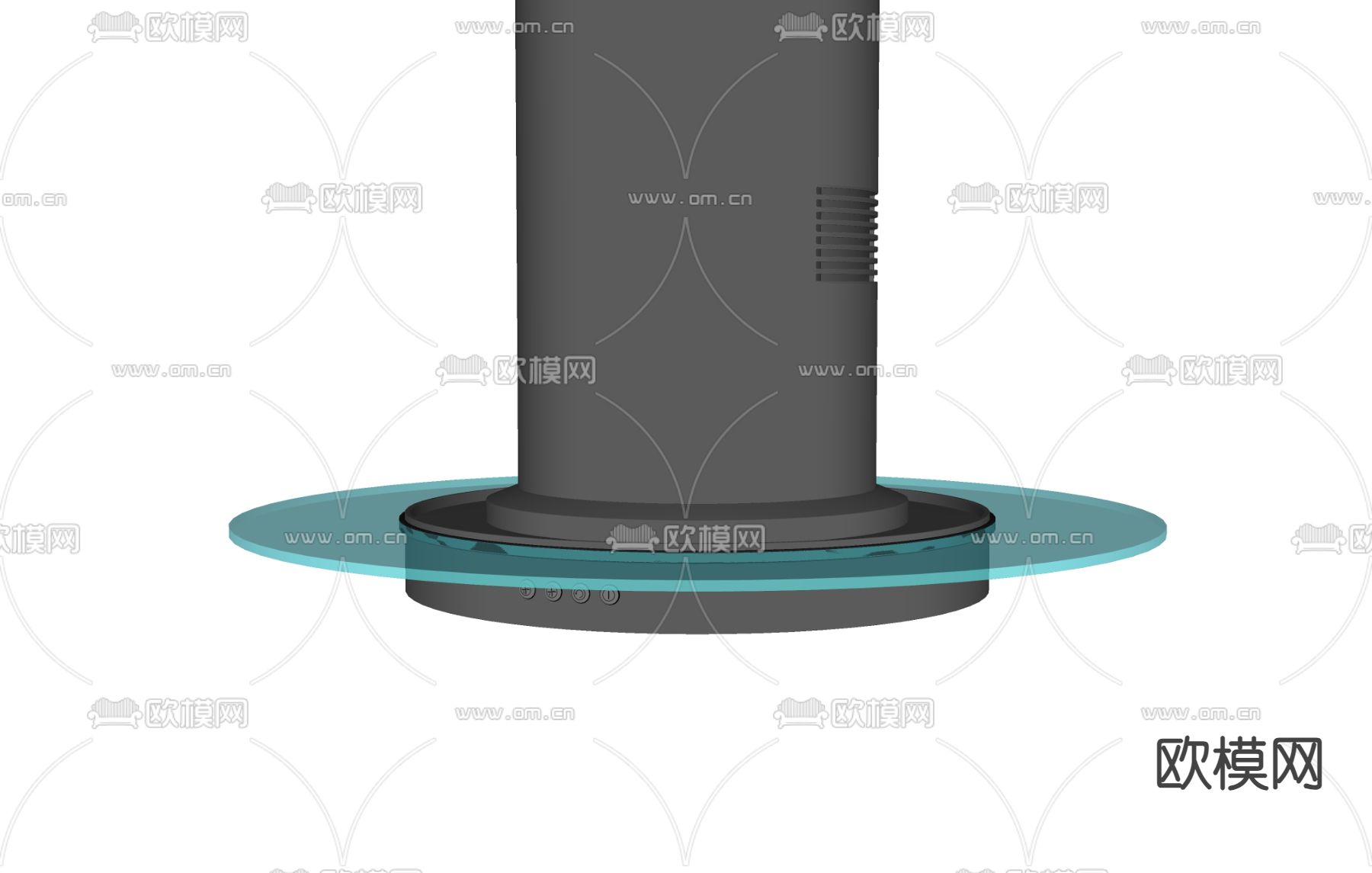 油烟机 抽油烟机su模型下载（渲染图2）