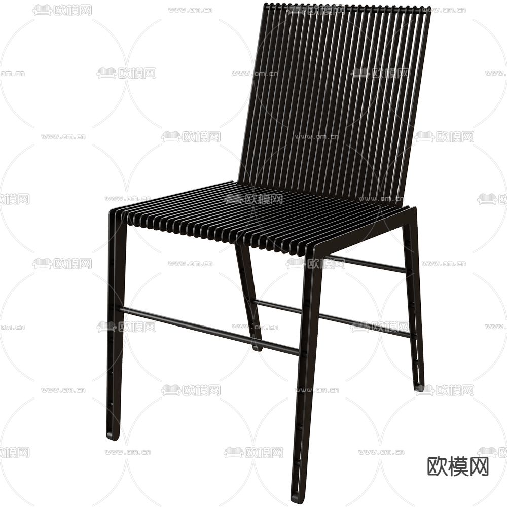 NICHBA 休闲椅3d模型下载（渲染图1）