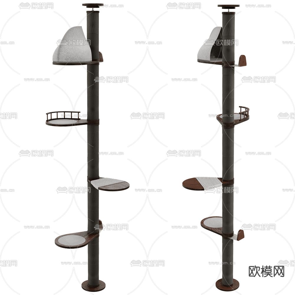 Catsby 猫爬架 猫窝3d模型下载