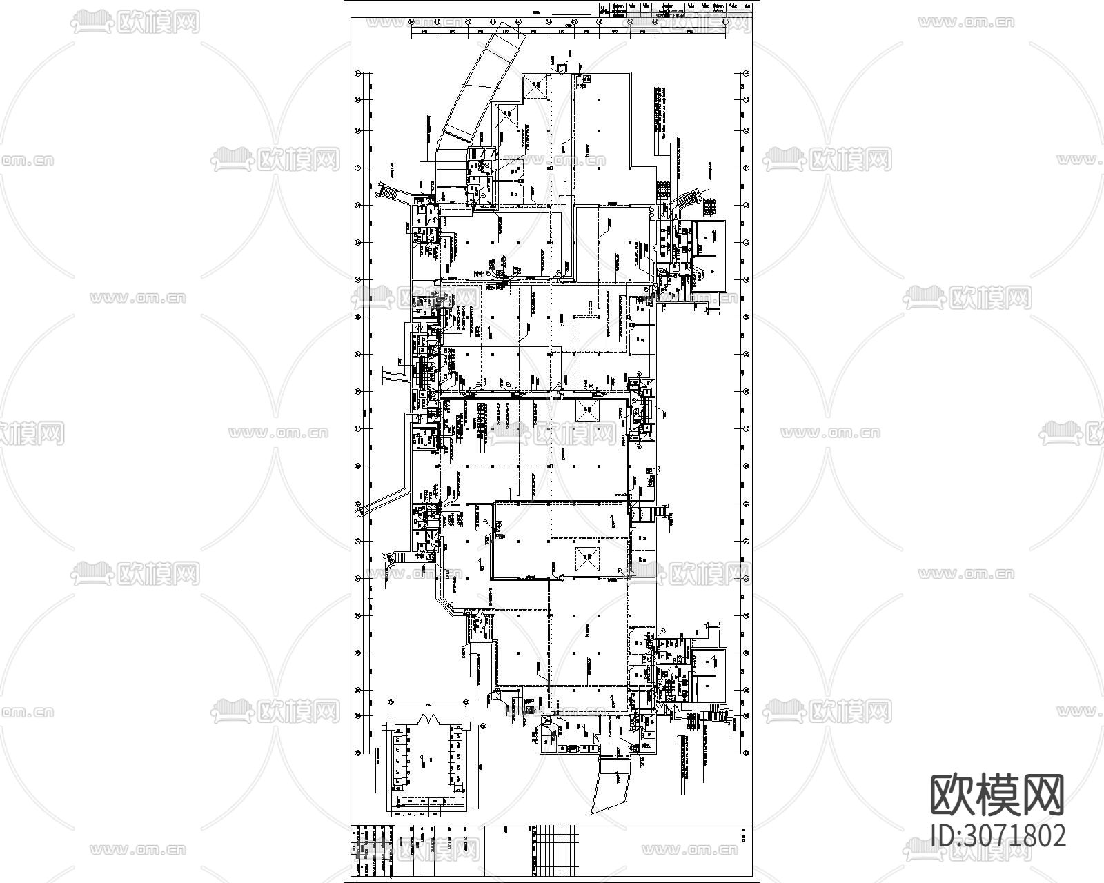 停车场合集cad施工图下载（渲染图10）