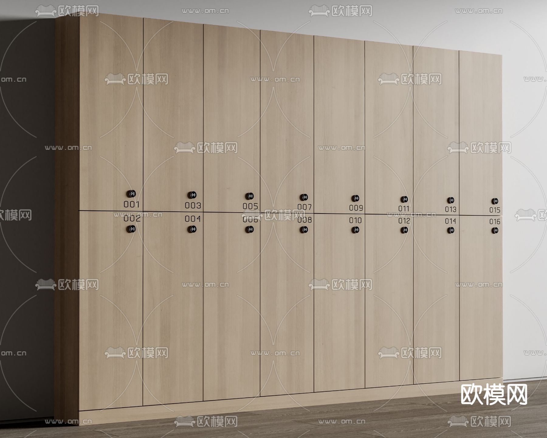 更衣室 柜子 换衣柜 更衣柜su模型下载（渲染图1）