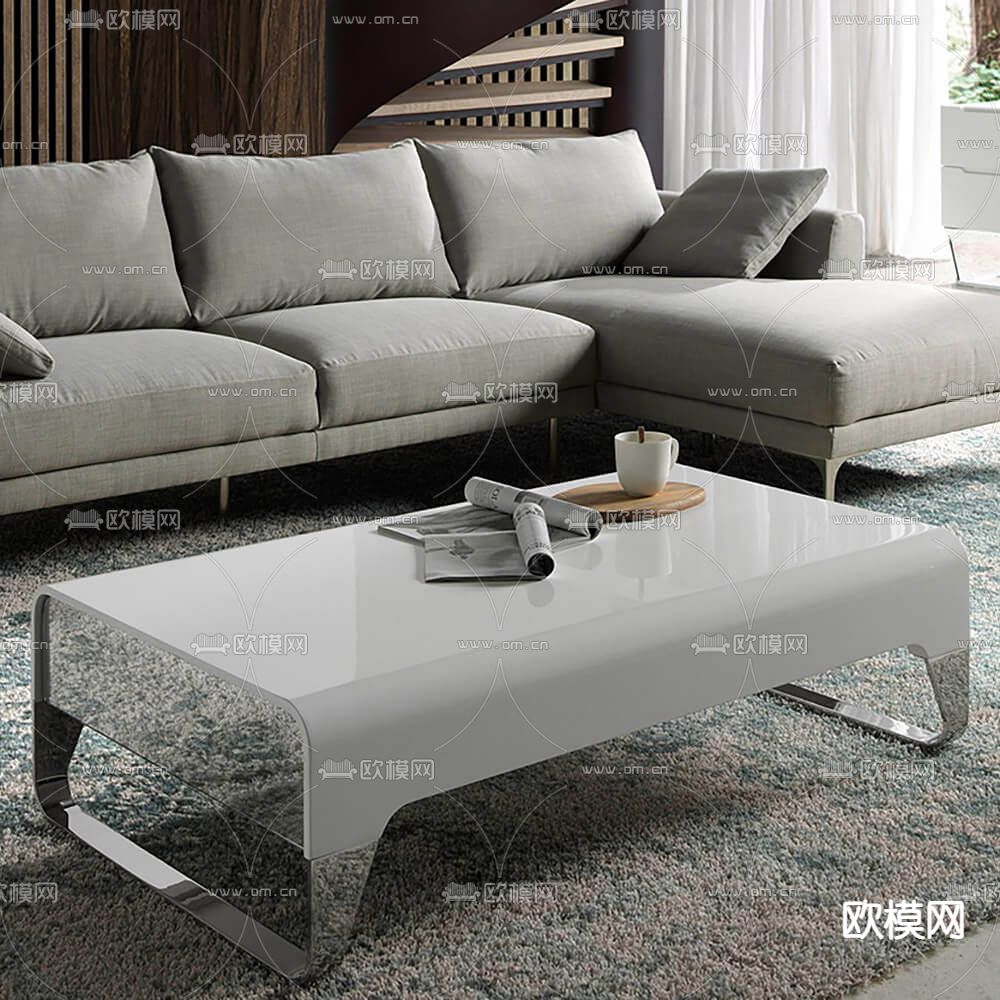 Angel Cerda 茶几3d模型下载（渲染图3）