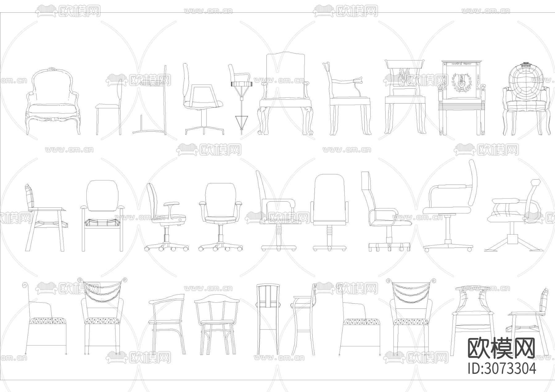 2024交通工具 灯具等CAD平立面图库 装饰画 屏风隔断cad图库下载（渲染图5）