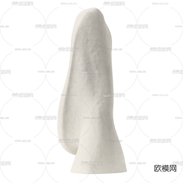 异形镜子 全身镜 穿衣镜3d模型下载（渲染图2）