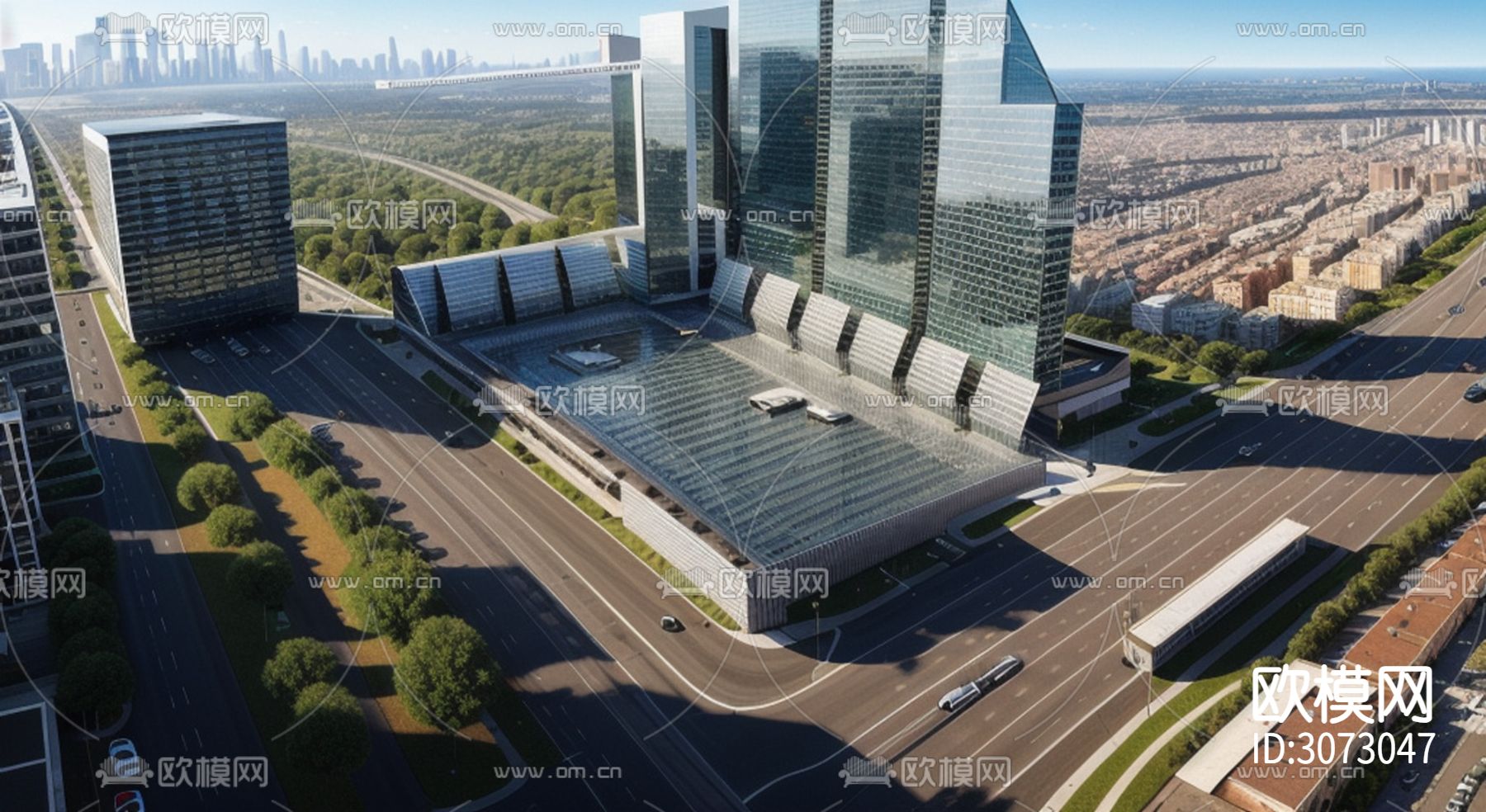 城市建筑 户外都市贴图下载