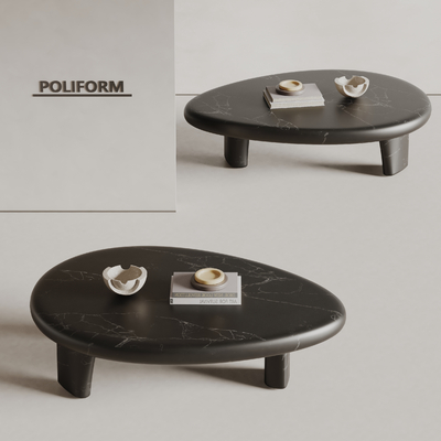  poliform 茶几su模型 