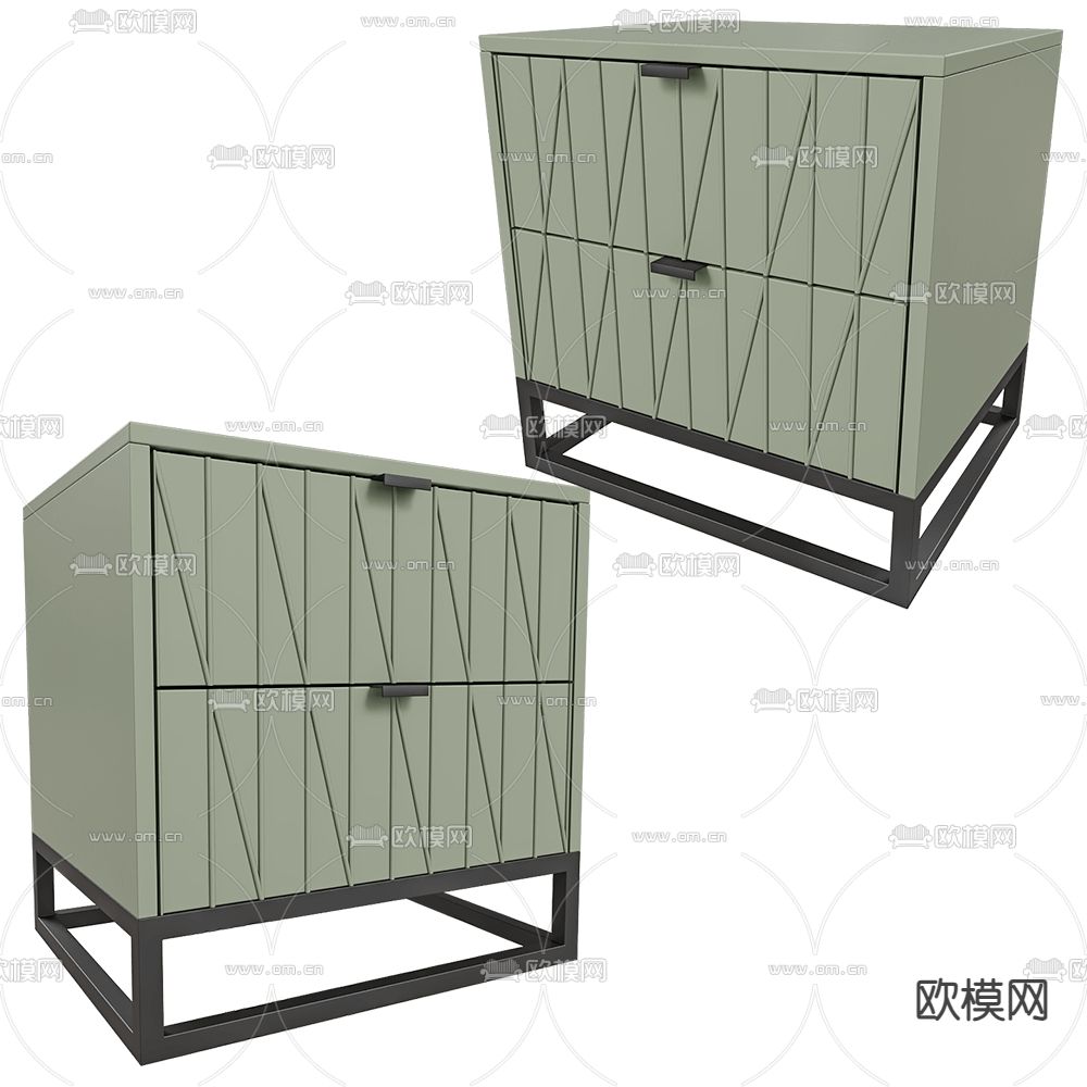 Mister 床头柜3d模型下载