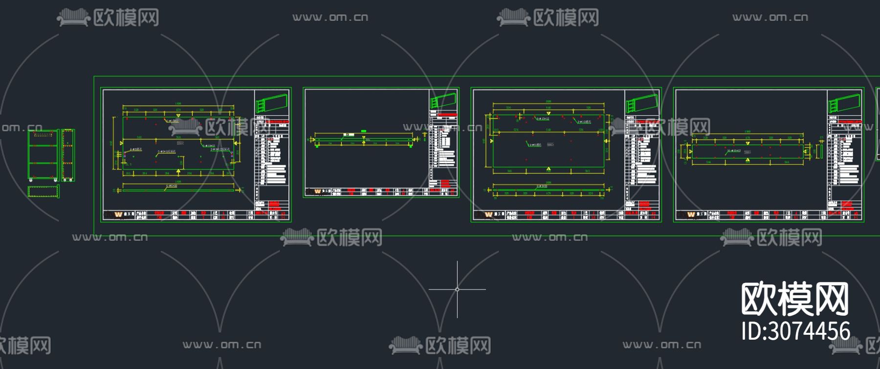 床cad大样图下载