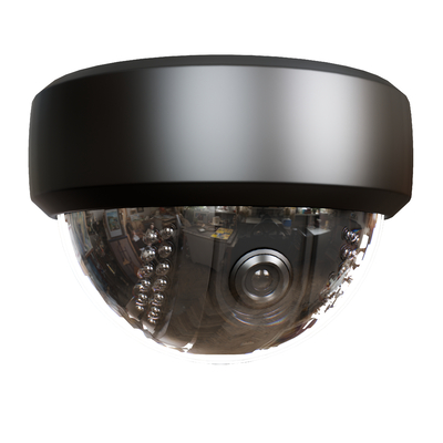  监控 摄像头 圆形摄像头su模型 