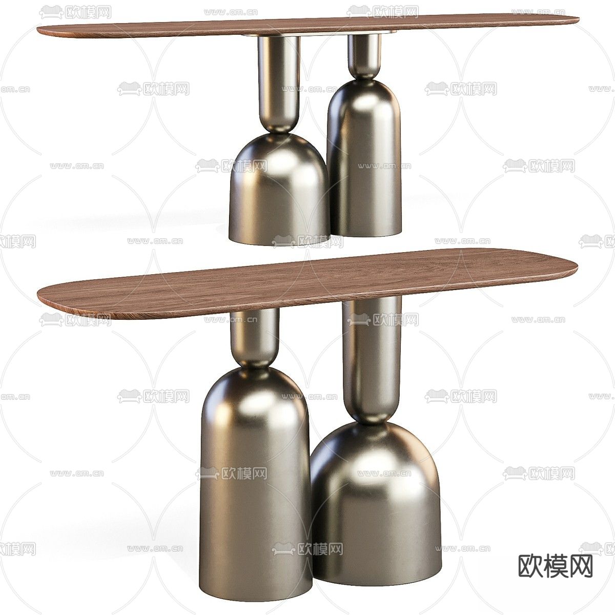 Bonaldo COP - 梳妆台 化妆桌3d模型下载（渲染图3）