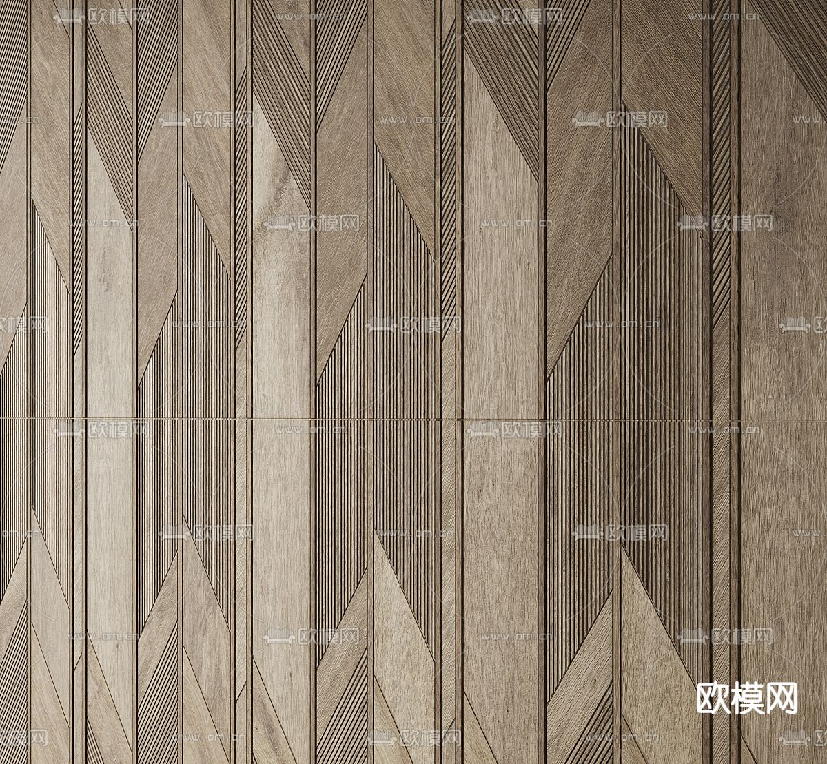 实木护墙板 造型墙 背景墙3d模型