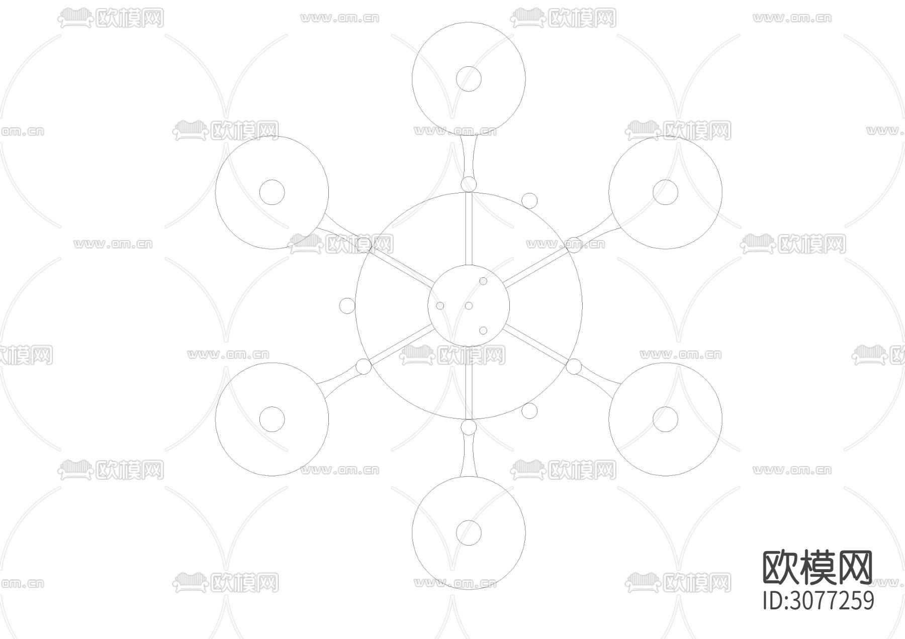 600个通用CAD平面图库集合 绿植 门窗 人物 沙发 衣柜CAD图库下载（渲染图3）