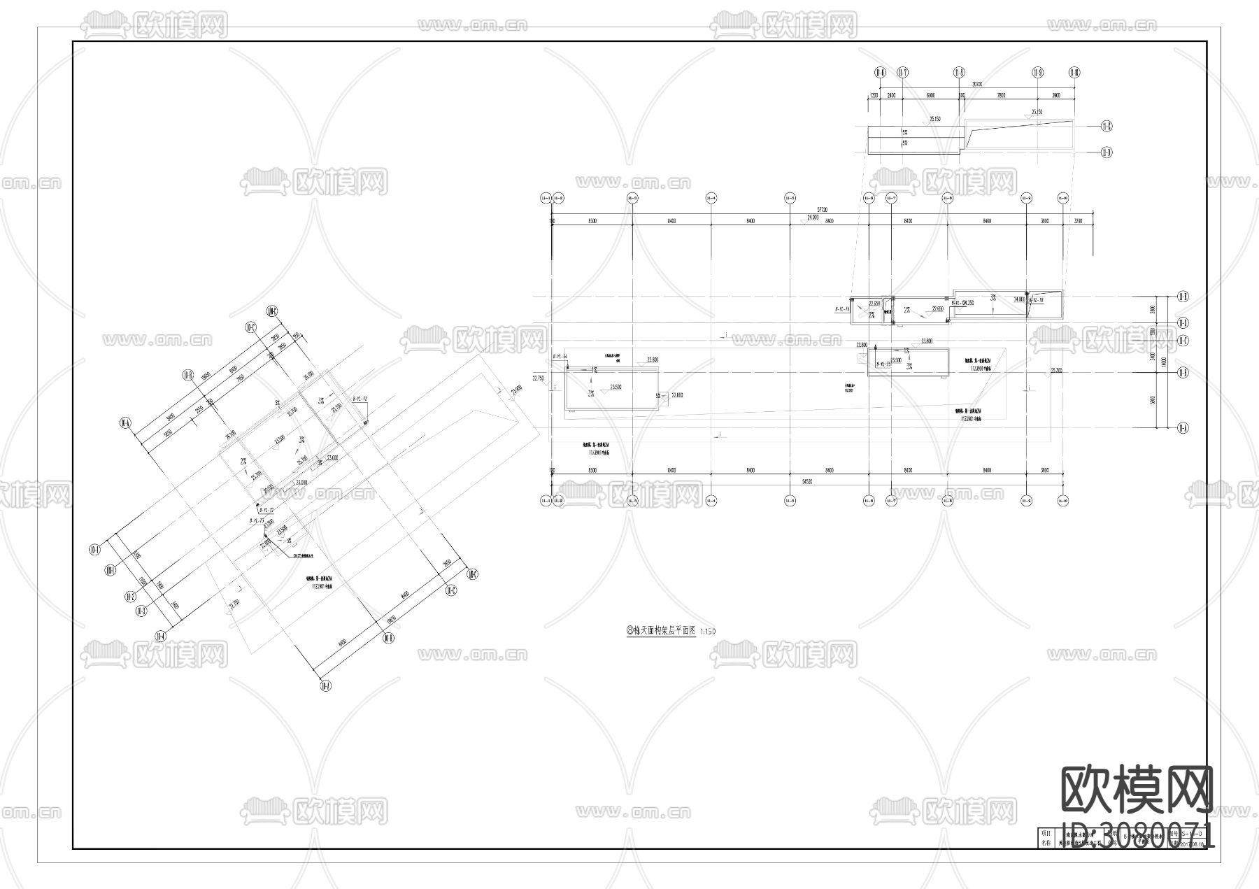 海南英迪格8号楼给排水图CAD施工图下载（渲染图7）