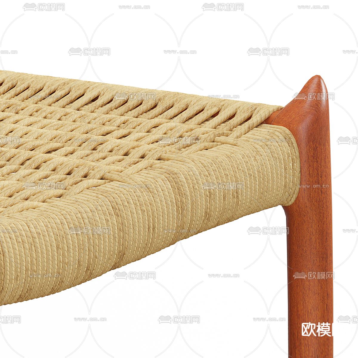 Moller 椅子 餐椅3d模型下载（渲染图2）