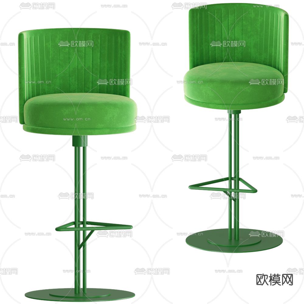 MISSANA 吧椅 吧凳 圆吧台3d模型下载（渲染图1）