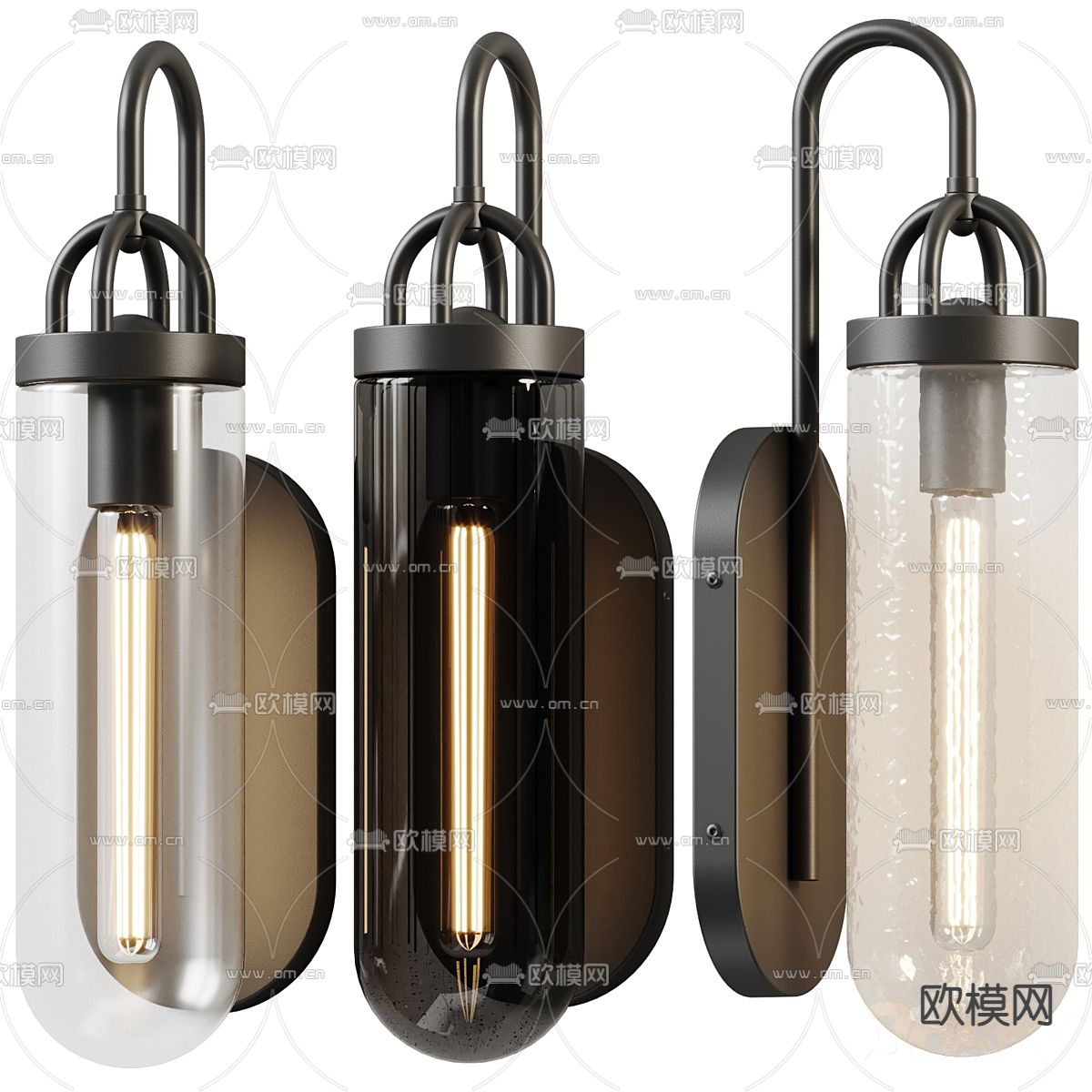 Kuzco 壁灯3d模型下载（渲染图1）